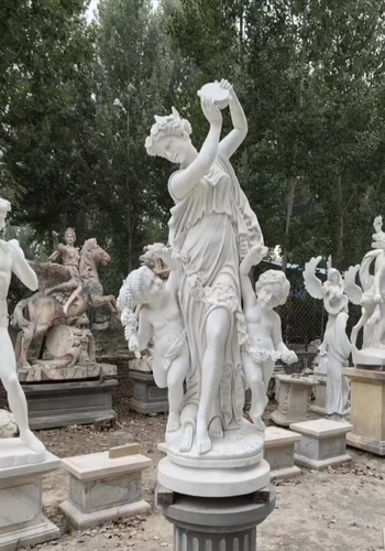 Showcasing reliefs, full-round sculptures, and architectural decorative stone carvings-4